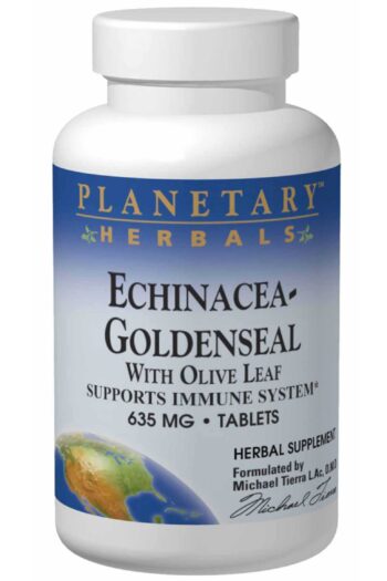 Planetary Herbals Echinacea-Goldenseal with Olive Leaf