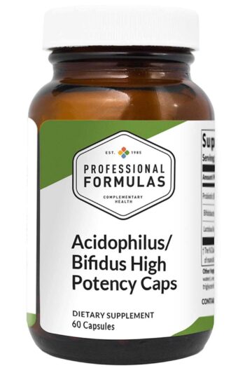 Professional Formulas Acidophilus/Bifidus High Potency Caps