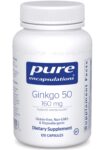 Pure Encapsulations Ginkgo 50 160mg