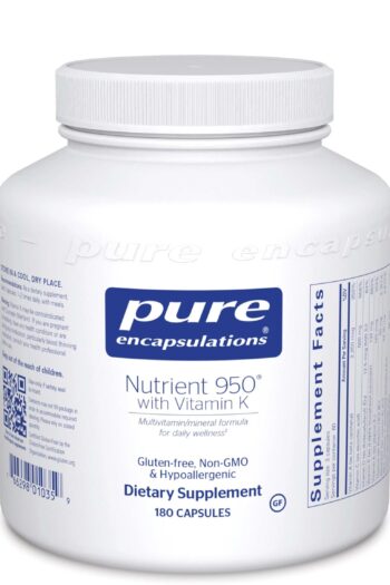 Pure Encapsulations Nutrient 950 with Vitamin K