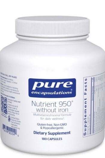 Pure Encapsulations Nutrient 950 without iron