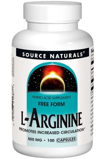 Source Naturals L-Arginine 500 mg, Capsules