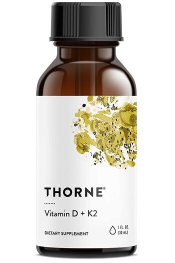 Thorne Research Vitamin D + K2 Liquid