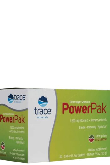 Trace Minerals Research Electrolyte Stamina Power Pak Cherry Lime