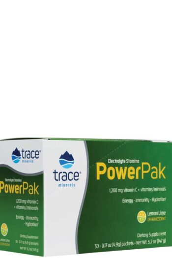 Trace Minerals Research Electrolyte Stamina Power Pak Lemon Lime