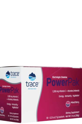 Trace Minerals Research Electrolyte Stamina Power Pak Mixed Berry