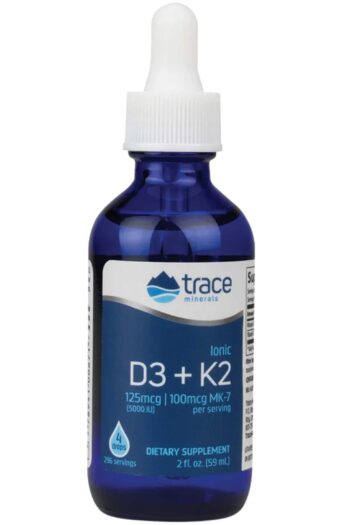 Trace Minerals Research Ionic D3 + K2