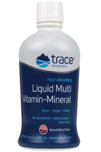 Trace Minerals Research Liquid Multi Vitamin-Mineral Berry