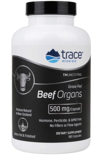 Trace Minerals Research TMAncestral Beef Organs Capsules