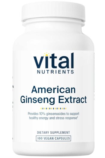 Vital Nutrients American Ginseng Extract 250 mg