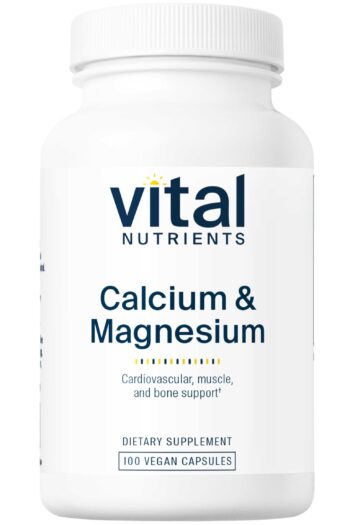 Vital Nutrients Calcium & Magnesium 225mg/75mg