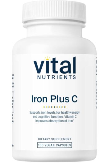 Vital Nutrients Iron Plus C