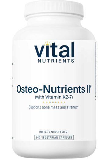 Vital Nutrients Osteo-Nutrients II (with Vitamins D3 + K2-7)