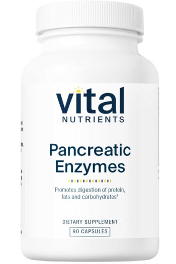 Vital Nutrients Pancreatic Enzymes 1000 mg