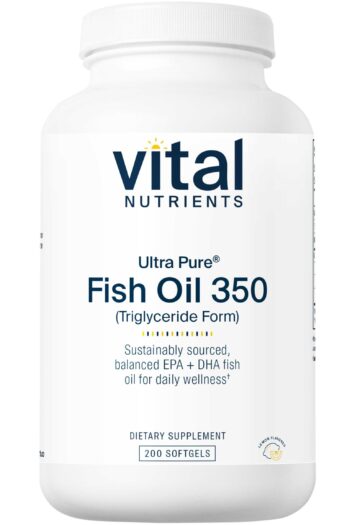 Vital Nutrients Ultra Pure® Fish Oil 350