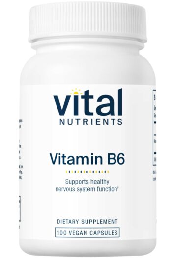 Vital Nutrients Vitamin B6 100mg