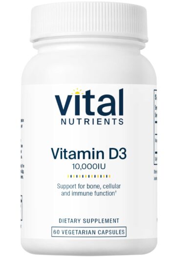 Vital Nutrients Vitamin D3 10,000IU